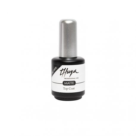 Thuya Gel On/Off Top Coat Matte No Wipe 14 ml.