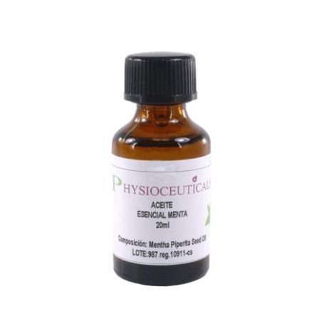 Aceite esencial menta, 20 ml.