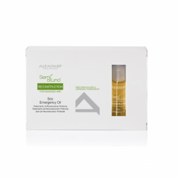 ALFAPARF MILANO SEMÍ DÍ LÍNO RECONSTRUCTION SOS EMERGENCY OIL FOR DAMAGED HAIR 6 X 13 ML