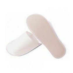 Zapatilla desechable cerrada de tnt en blanco, 50 pares