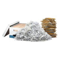 Destrucción de documentos en papel