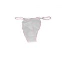 Tanga desechable de mujer BLANCO, 100 unid.(OFERTA 2 PAKS)