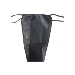 Tanga desechable de mujer NEGRO, 100 unid.(OFERTA 2 PAKS)