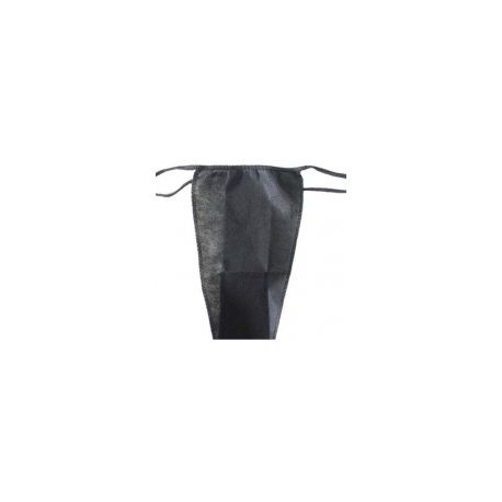 Tanga desechable de mujer NEGRO, 100 unid. (OFERTA 10 UNIDADES)