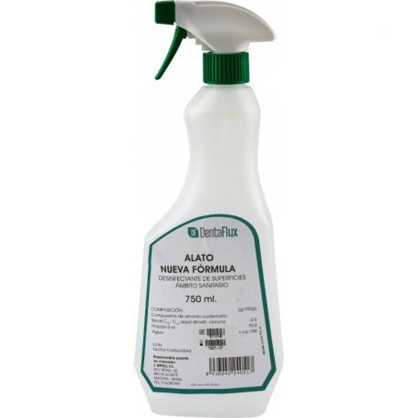 Desinfectante de Superficies Alato, 750 ml.