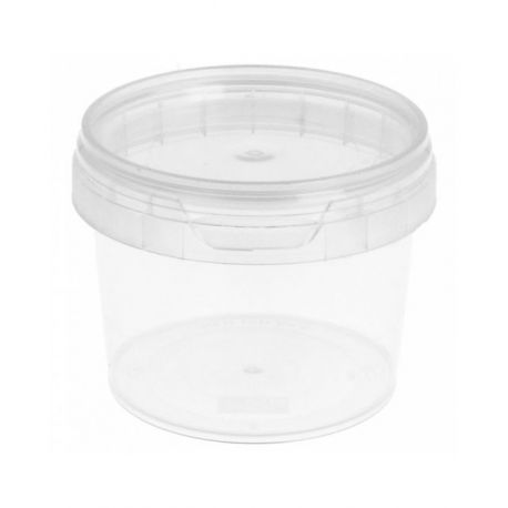 Tapa envase transparente circular 120 ml. Caja 2500 uds.