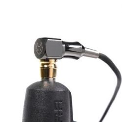 Cable RCA Angulado 90 Grados Electric Ink - Negro