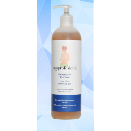 Gel reductor adelgazante de Uso Profesional, 500 ml