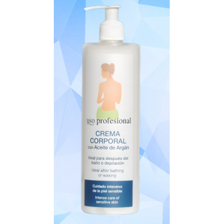 Crema Corporal Aceite Argan, 500 ml