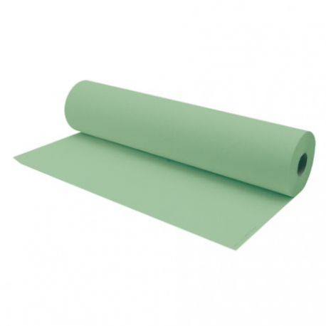 Papel camilla de 1 capa parafinado verde