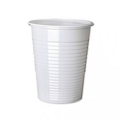 180 ml con dise/ño de palucart biodegradables Virsus 200 vasos de papel para agua 4 paquetes de 50 vasos de cart/ón color blanco