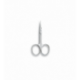 TIJERA MANICURA CUTICULAS PUNTA FINA CURVA 9cm