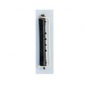 BOLSA 12 BIGUDIES 9,1cm PLASTICO GRI/NEG - 16mm