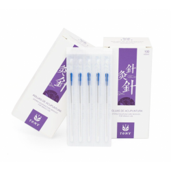 Agujas de acupuntura TONY (100 uds) 0,25 x 40