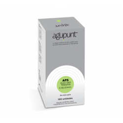Agujas APS Electroterapia sin guía (100 uds) Agu-Punt 0,16 x 30 - Verde claro