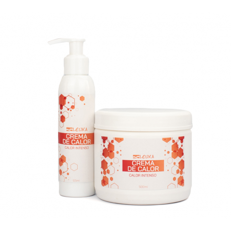 Crema de Calor Leuka 125 ml. con bomba