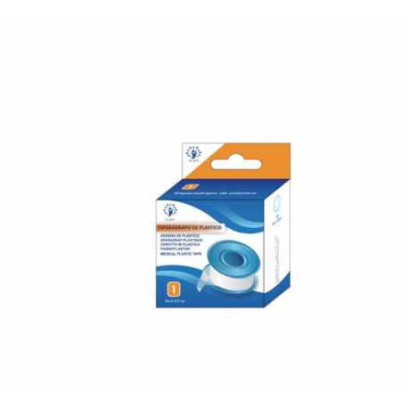 Esparadrapo de Plástico Caja 12 rollos (2,5cm x 9,1m)