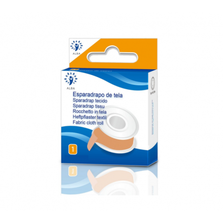 Esparadrapo de Tela 1 rollo (2,5 cm x 5 m)