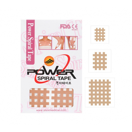 Spiral Cross Tape 20 láminas de 6 parches