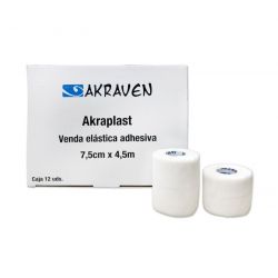 Venda Elástica Akraplast 5cm x 4,5m 1 rollo