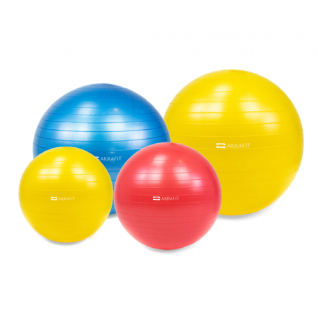 Fitball Akrafit 45 cm. Amarillo
