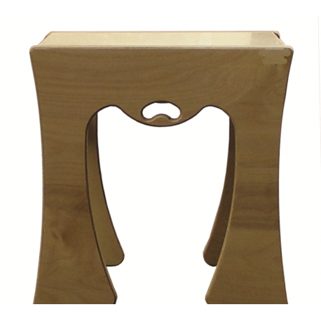 Taburete Electroterapia Madera