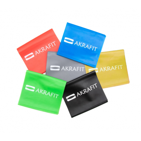 Elastic Band Akrafit 1,5 metros Roja Medio