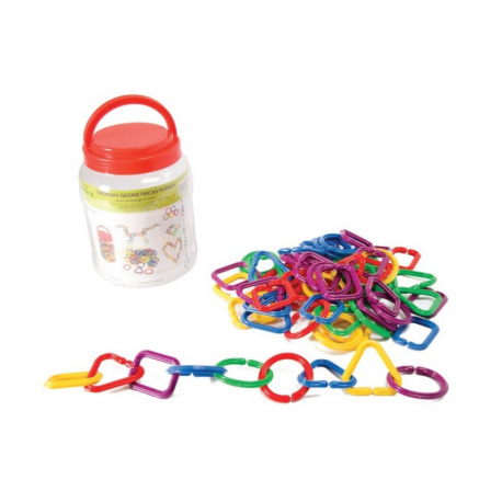 Anillas Geométricas Engarzables Set 60 piezas