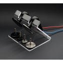 Soporte de plexiglás para accesorios de Diacare 5000