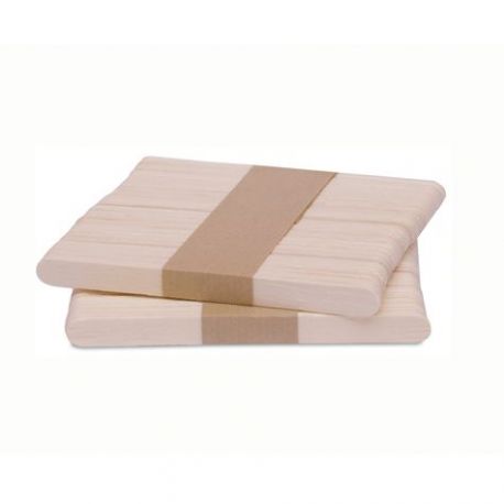 Depresor de madera facial 100 unid.