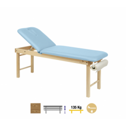 Camilla Fija Madera 2 Cuerpos C3122 70 x188 cm. Respaldo T13