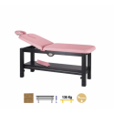 Camilla Fija Madera 2 Cuerpos Wengué C3240W 80 x 188 cm. Respaldo T35