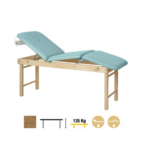 Camilla Fija Madera 3 Cuerpos C3123 62 x198 cm. Respaldo T15