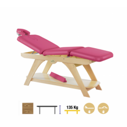 Camilla Fija Madera 3 Cuerpos C3279 70 x 198 cm. Respaldo T33