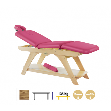 Camilla Fija Madera 3 Cuerpos C3279 70 x 198 cm. Respaldo T33