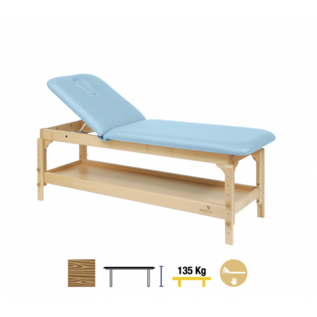 Camilla Fija Madera 2 Cuerpos C3220 70 x 188 cm. Respaldo T15
