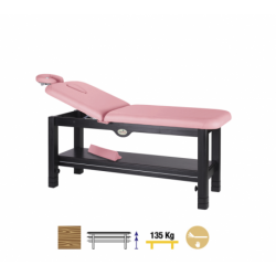 Camilla Fija Madera 2 Cuerpos Wengué C3240W 70 x 188 cm. Respaldo T33