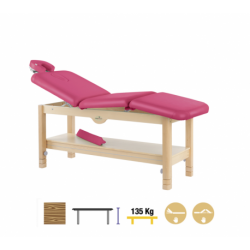 Camilla Fija Madera 3 Cuerpos C3269 70 x 198 cm. Respaldo T33