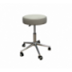 Taburete HC Gris Base cromada