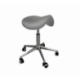 Taburete Pony HC Gris Base Cromada