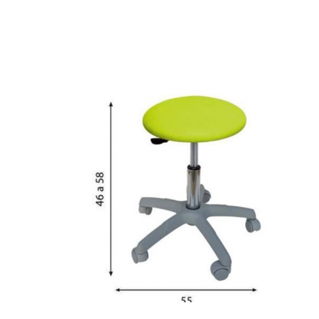 Taburete ecopostural circular - S2611