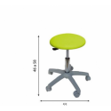 Taburete ecopostural circular - S2611