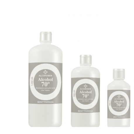 Alcohol 70º Alcohoben 250 ml.
