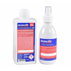 Clorhexidina Desinclor Solución acuosa 250 ml con pulverizador