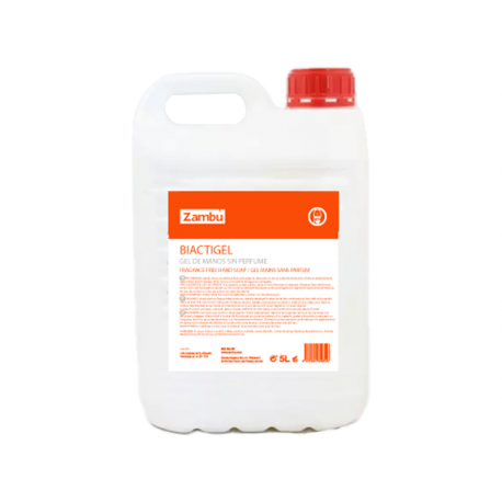 Gel de manos BIACTIGEL 5 litros