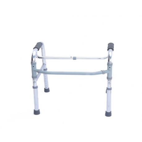 Andador plegable de aluminio
