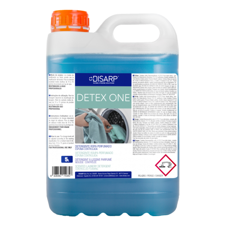 Detergente Líquido DETEX ONE 5 L.- Caja 4 unid.