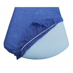 Sabanillas Ajustables Azul Oscuro Pequeña. Para camillas de hasta 65 cm de ancho o 190 cm de largo