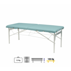 Camilla Plegable Aluminio C3411 70 x 182 cm. Respaldo T93