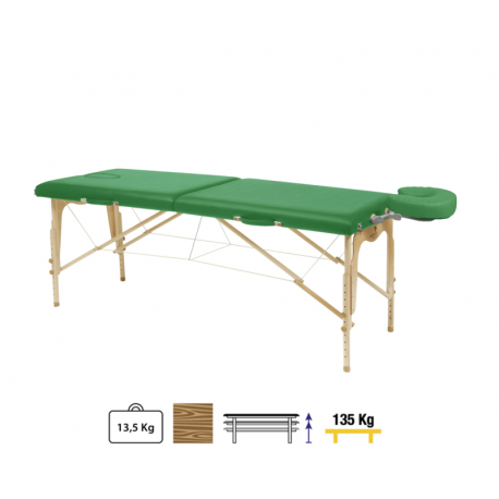 Camilla Plegable Madera C3208 70 x 182 cm. Respaldo T93